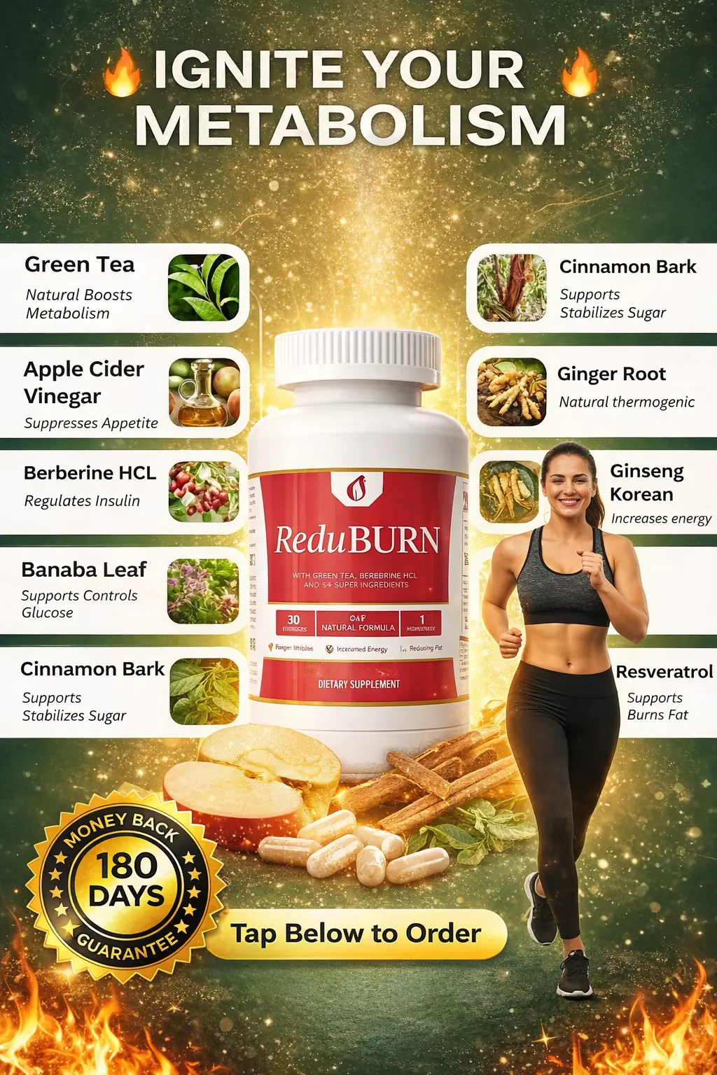 Support Nerve Health with ReduBurn